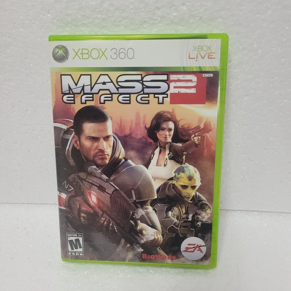 Mass Effect 2 Xbox 360 CIB Complete Tested & Working